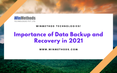 Importance of Data Backup and Recovery in 2021